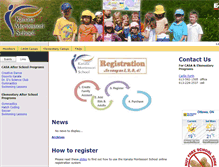 Tablet Screenshot of kmsregistration.com